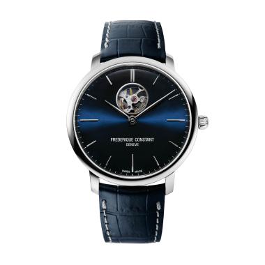 Herrenuhr, Automatik, Frédérique Constant Slimline Heart Beat Automatic