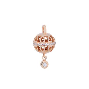 Halsschmuck, Roségold, Bron Toujours Ajour Anhänger