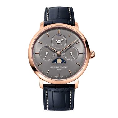 Herrenuhr, Automatik, Frédérique Constant Slimline Perpetual Calendar Manufacture