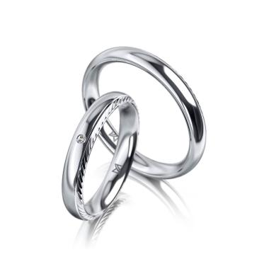 Ringe, Weißgold, Meister Trauringe Phantastics