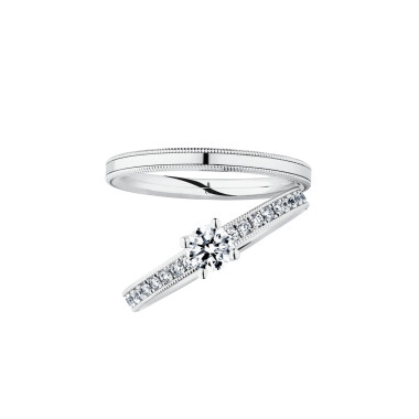 Ringe, Weißgold, Christian Bauer Trauring-Set