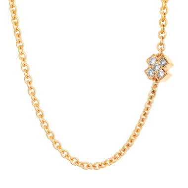 Halsschmuck, Gelbgold, Bron Joy Collier