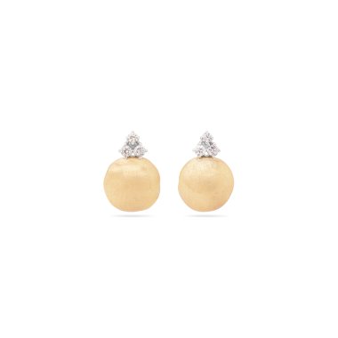 Ohrringe, Weißgold, Marco Bicego Africa Ohrstecker