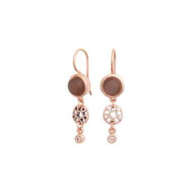 Ohrringe, Roségold, Bron Toujours Ajour Ohrschmuck
