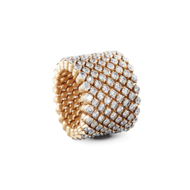 Ringe, Roségold, Serafino Consoli Brevetto Multi-Size Ring