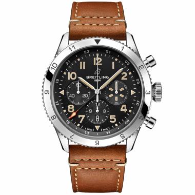 Herrenuhr, Automatik, Breitling Super AVI B04 Chronograph GMT 46 P-51 Mustang