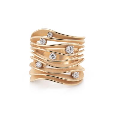 Ringe, Roségold, Annamaria Cammilli Dune Ring