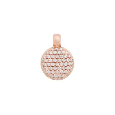 Halsschmuck, Roségold, Bron Stardust Anhänger