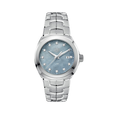 Damenuhr, Quarzwerk, TAG Heuer TAG HEUER LINK DATE