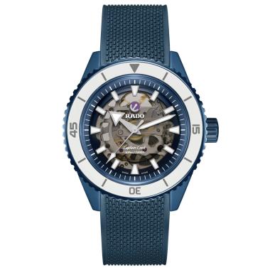 Herrenuhr, Automatik, Rado Captain Cook High-Tech Ceramic X England Cricket Limited Edition