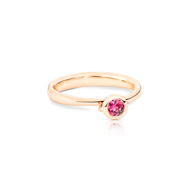         Roségold, Ringe, Tamara Comolli BOUTON Solitaire Ring mit Spinell