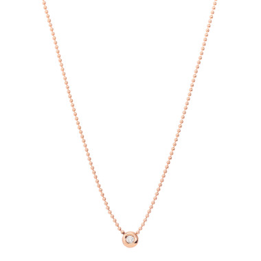         Roségold, Halsschmuck, DoDo Collier Bollicine