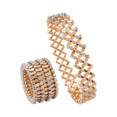         Roségold, Ringe, Serafino Consoli Serafino Multi-Size-Ring und Armband