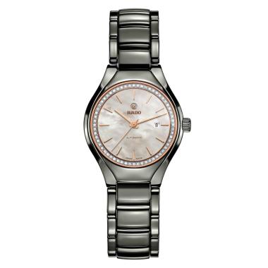 Damenuhr, Automatik, Rado True Automatic Diamonds