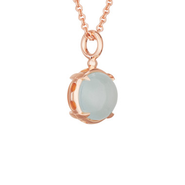         Roségold, Halsschmuck, Bron Catch Anhänger