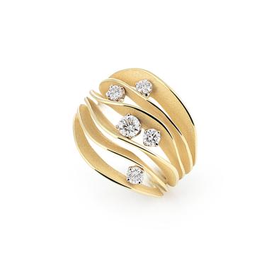 Ringe, Gelbgold, Annamaria Cammilli Dune Precious Ring