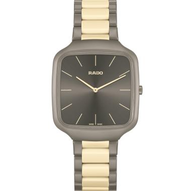 Unisex, Quarzwerk, Rado True Square Thinline Les Couleurs™ Le Corbusier