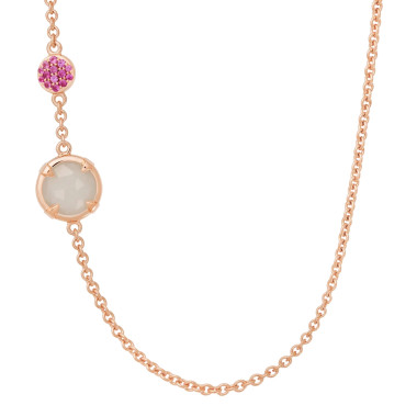         Roségold, Halsschmuck, Bron Mira Mira Halskette