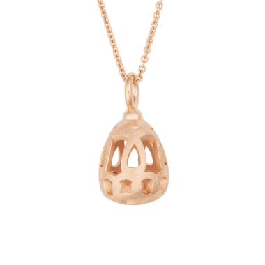 Halsschmuck, Roségold, Bron Toujours Ajour Anhänger