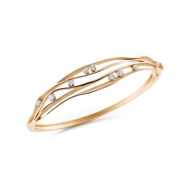 Armschmuck, Roségold, Annamaria Cammilli Dune Armreif