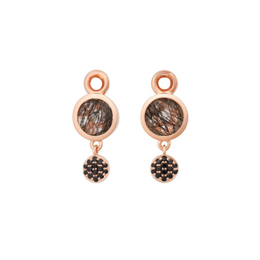         Roségold, Ohrringe, Bron Sushi Ohrschmuck