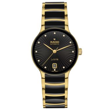 Damenuhr, Automatik, Rado Centrix Automatic Diamonds Open Heart