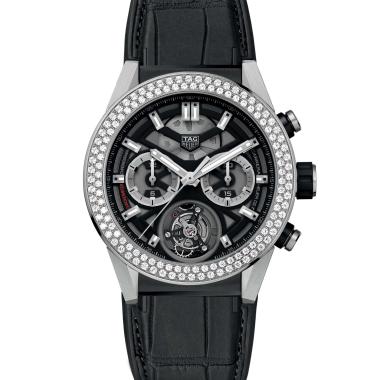 Herrenuhr, Automatik, TAG Heuer TAG HEUER CARRERA CHRONOGRAPH TOURBILLON