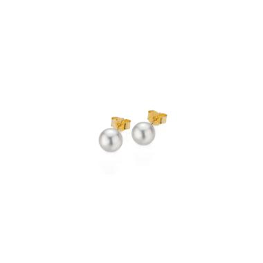 Ohrringe, Gelbgold, Gellner BASICS Ohrstecker