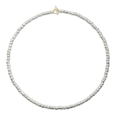         Silber, Halsschmuck, DoDo Halskette Granelli