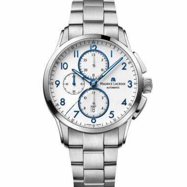 Herrenuhr, Automatik, Maurice Lacroix Pontos Chronograph 43 mm