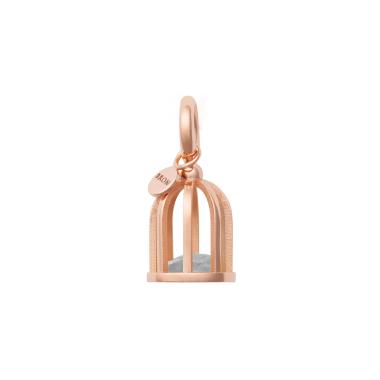 Halsschmuck, Roségold, Bron Full Circle Anhänger