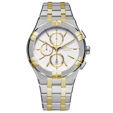 Unisex, Quarzwerk, Maurice Lacroix Aikon Quartz Chronograph  Duotone