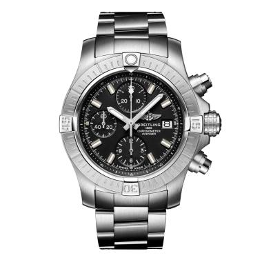 Herrenuhr, Automatik, Breitling Avenger Chronograph 43