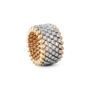 Ringe, Roségold, Serafino Consoli Brevetto Multi-Size Ring