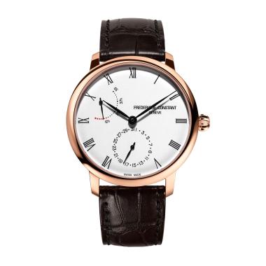 Herrenuhr, Automatik, Frédérique Constant Slimline Power Reserve Manufacture