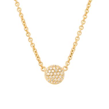Halsschmuck, Gelbgold, Bron Stardust Halskette