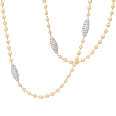 Halsschmuck, Gelbgold, Marco Bicego Afrika Alta Halskette