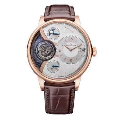 Herrenuhr, Handaufzug, Jaeger-LeCoultre Duometre Heliotourbillon Perpetual