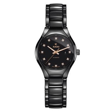 Damenuhr, Automatik, Rado True Automatic Diamonds