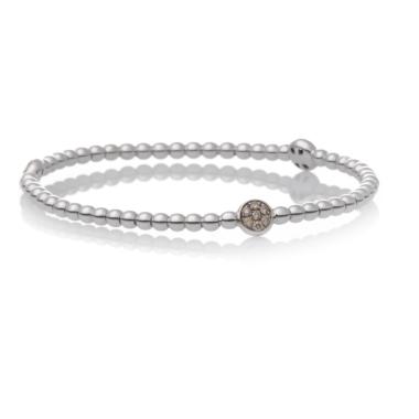 Armschmuck, Weißgold, Bron Reflex Armband