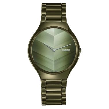 Unisex, Quarzwerk, Rado True Thinline x Great Gardens of the World