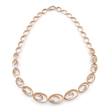 Halsschmuck, Roségold, Annamaria Cammilli Dune Ouverture Collier