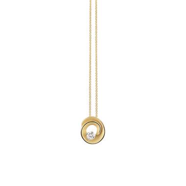 Halsschmuck, Gelbgold, Annamaria Cammilli Dune Assolo Halskette