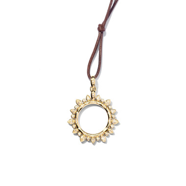         Gelbgold, Halsschmuck, Tamara Comolli SIGNATURE Anhänger Sun Classic Large