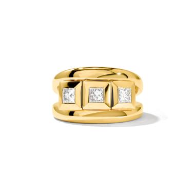 Ringe, Gelbgold, Tamara Comolli CURRICULUM VITAE Ring 3 small