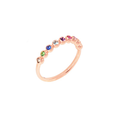         Roségold, Ringe, DoDo Ring Bollicine