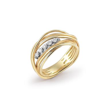 Ringe, Gelbgold, Annamaria Cammilli Seta Ring