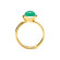 Tamara Comolli BOUTON Ring Small mit Chrysopras - Bild 2