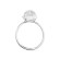 Tamara Comolli BOUTON Ring Small mit Diamant-Pavé - Bild 2