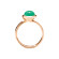 Tamara Comolli BOUTON Ring Small mit Chrysopras - Bild 2